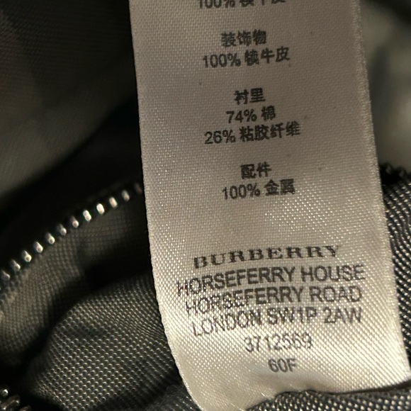 Burberry Silver Metallic Leather Should Bag Tote - Picture 11 of 15